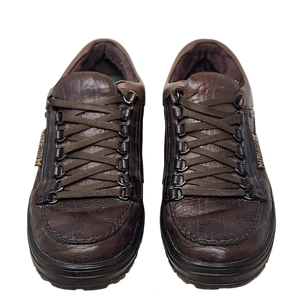 Mephisto Cruiser Walking Shoes 11 Men Brown Mamouth Grain Leather Shock Absorber